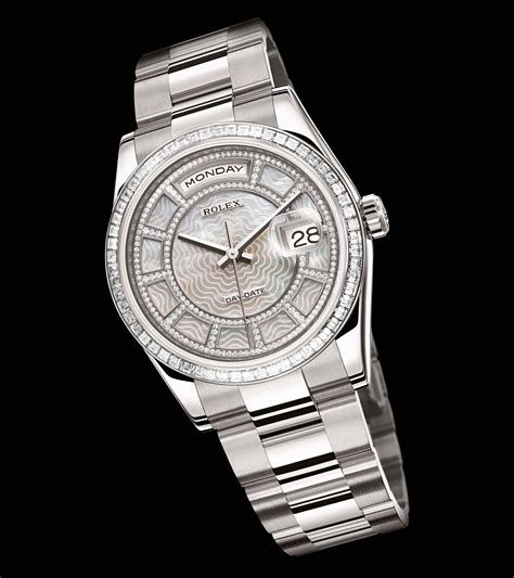 rolex day date sertie